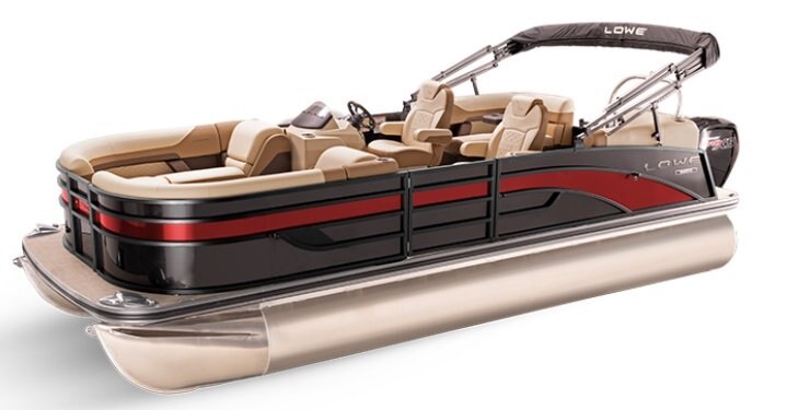2026 Lowe Boats SS 210 WT Custom Graphic Infused Red Metallic