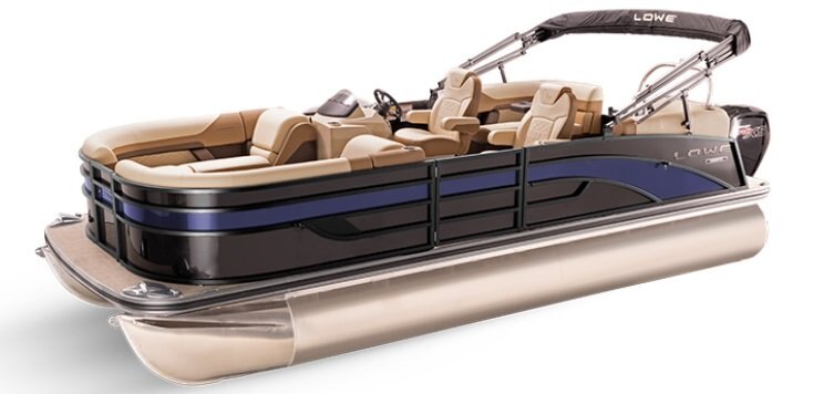2026 Lowe Boats SS 210 WT Custom Graphic Deep Sea Blue