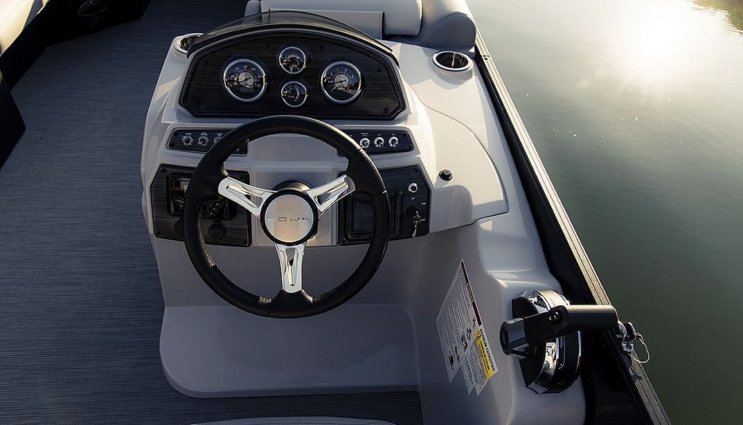 2026 Lowe Boats SS 230 WV Gray Upholstery with Monochrome Accents