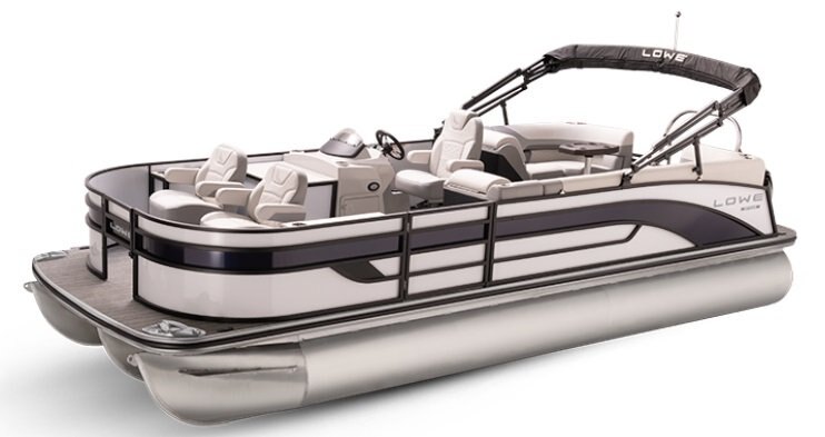 2026 Lowe Boats SF 232 WT White Metallic Fence