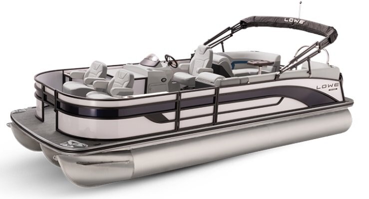 2026 Lowe Boats SF 232 WT Gray Upholstery W/Blue Accents