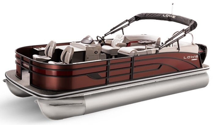 2026 Lowe Boats SF 212 WT Wineberry Metallic Fence