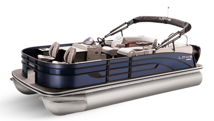 2026 Lowe Boats SF 212 WT Indigo Blue Metallic Fence