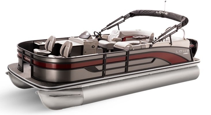 2026 Lowe Boats SF 212 WT Custom Graphic Infused Red Metallic