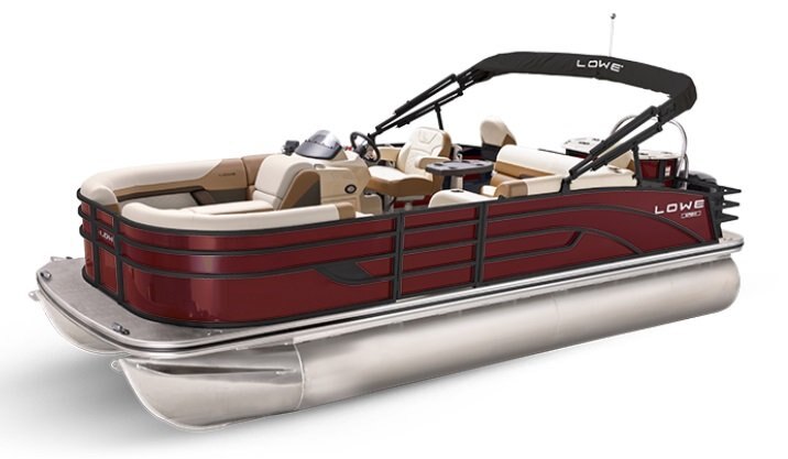 2026 Lowe Boats SF 232 Wineberry Metallic Fence