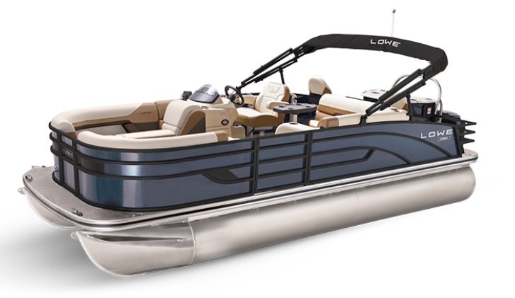 2026 Lowe Boats SF 232 Custom Graphic Deep Sea Blue