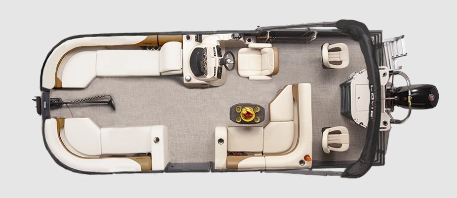 2026 Lowe Boats SF 232 Tan Upholstery w/Monochrome Accents