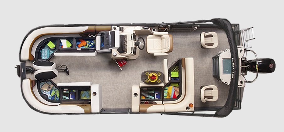 2026 Lowe Boats SF 232 Gray Upholstery w/Monochrome Accents