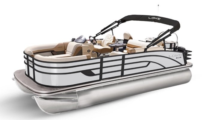2026 Lowe Boats SF 212 White Metallic Fence