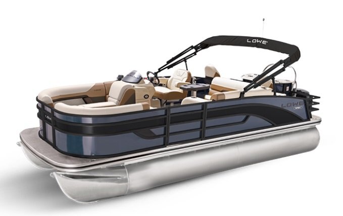2026 Lowe Boats SF 212 Custom Graphic Black Metallic