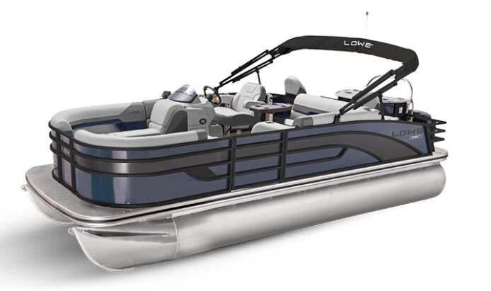2026 Lowe Boats SF 212 Gray Upholstery W/Blue Accents