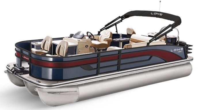 2026 Lowe Boats SF 234 Custom Graphic Infused Red Metallic