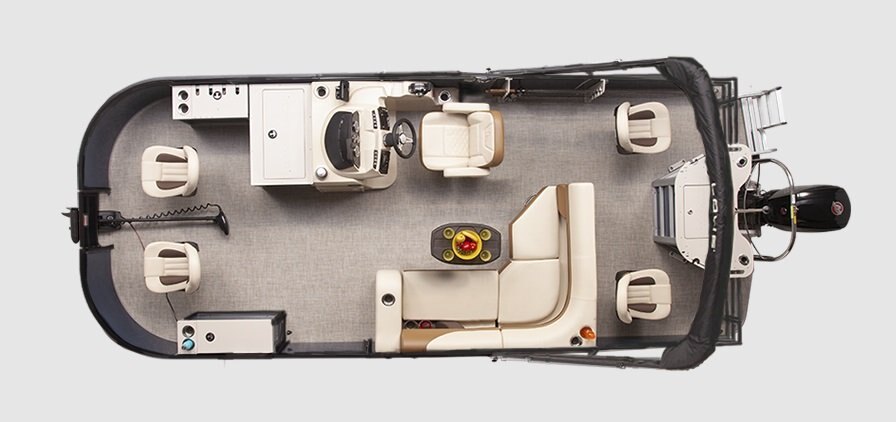 2026 Lowe Boats SF 234 Gray Upholstery w/Monochrome Accents