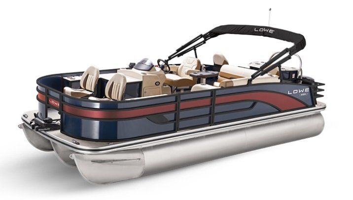 2026 Lowe Boats SF 214 Custom Graphic Infused Red Metallic