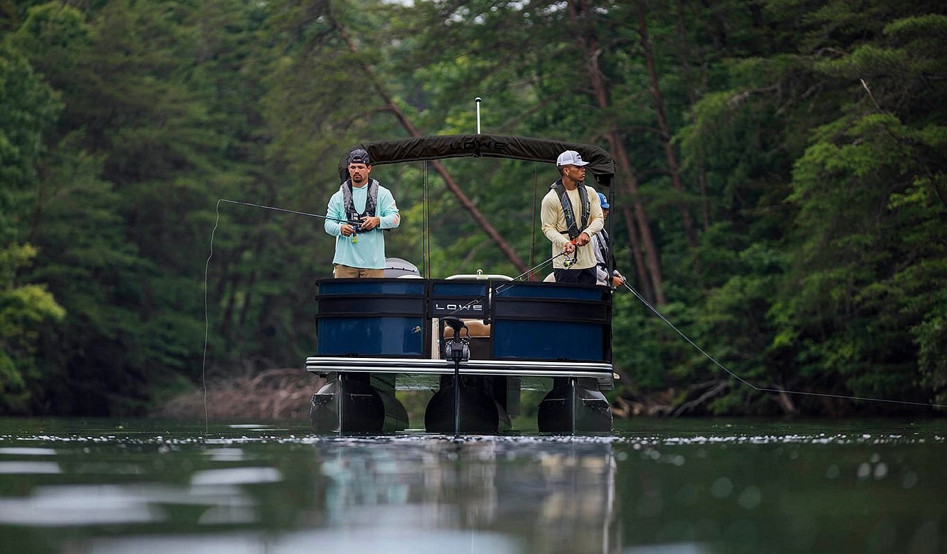 2026 Lowe Boats SF 214 Custom Graphic Charcoal Metallic