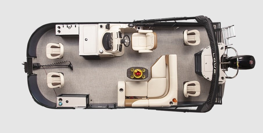 2026 Lowe Boats SF 214 Gray Upholstery w/Monochrome Accents