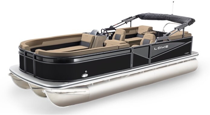2026 Lowe Boats LS 230 WT Black Metallic Fence