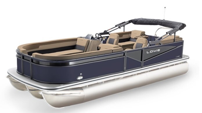 2026 Lowe Boats LS 230 WT Indigo Blue Metallic Fence