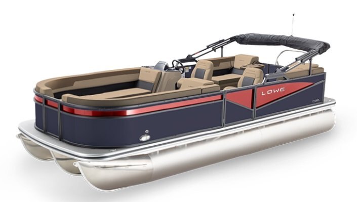 2026 Lowe Boats LS 230 WT Custom Graphic Infused Red Metallic
