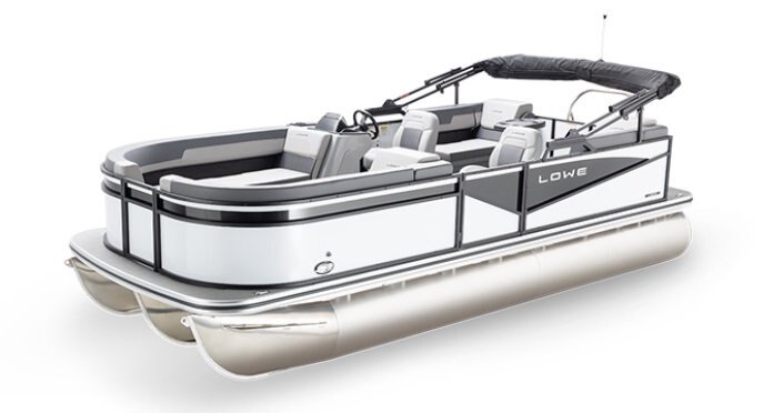 2026 Lowe Boats LS 210 WT White Metallic Fence