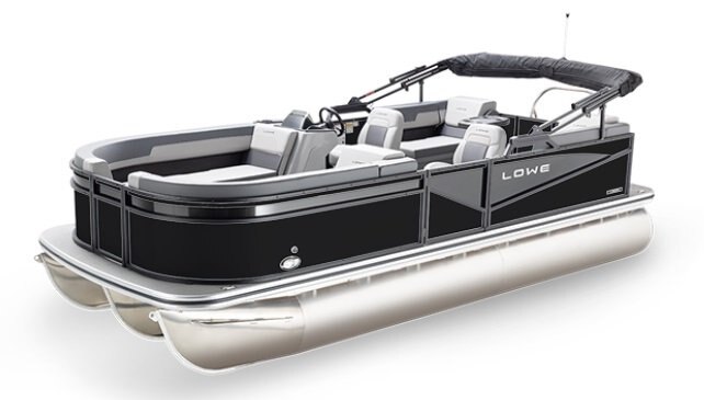 2026 Lowe Boats LS 210 WT Black Metallic Fence