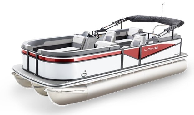 2026 Lowe Boats LS 210 WT Custom Graphic Infused Red Metallic