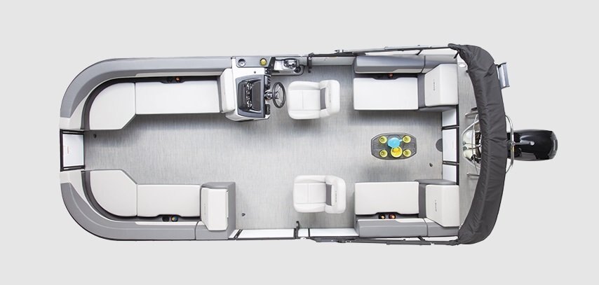 2026 Lowe Boats LS 210 WT Gray Upholstery w/Monochrome Accents