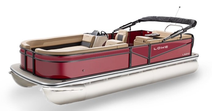 2026 Lowe Boats LS 230 Custom Graphic Infused Red Metallic