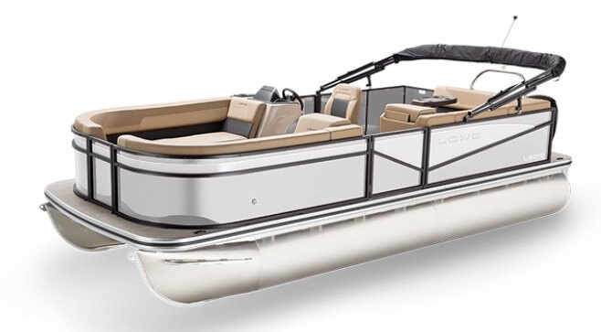 2026 Lowe Boats LS 210 White Metallic Fence