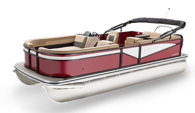 2026 Lowe Boats LS 210 Wineberry Metallic Fence