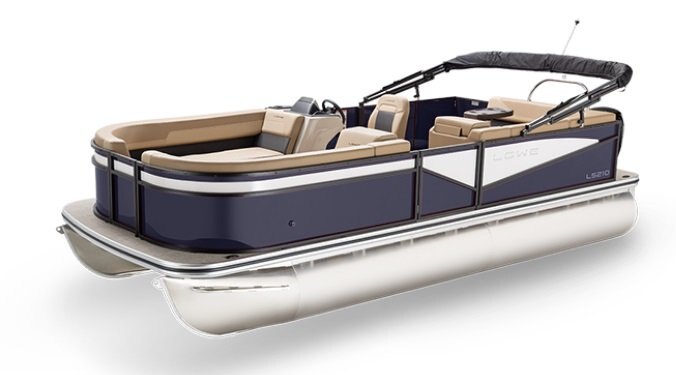 2026 Lowe Boats LS 210 Indigo Blue Metallic Fence