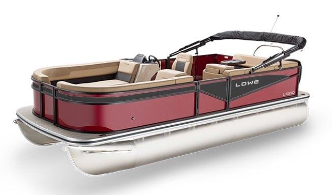2026 Lowe Boats LS 210 Custom Graphic Charcoal Metallic