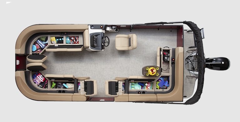 2026 Lowe Boats LS 210 Gray Upholstery w/Monochrome Accents