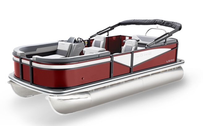 2026 Lowe Boats LS 190 Wineberry Metallic Fence