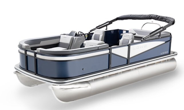 2026 Lowe Boats LS 190 Indigo Blue Metallic Fence