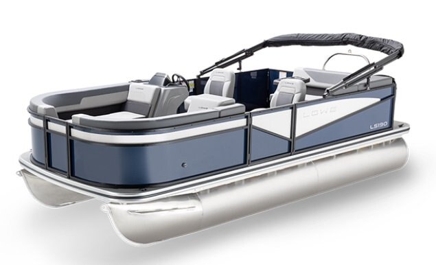 2026 Lowe Boats LS 190 Custom Graphic Surf White