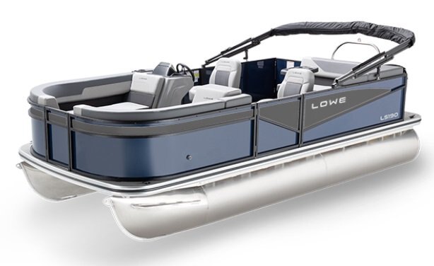 2026 Lowe Boats LS 190 Custom Graphic Charcoal Metallic