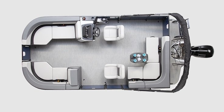 2026 Lowe Boats LS 190 Gray Upholstery w/Monochrome Accents