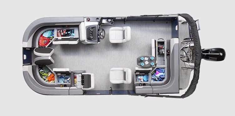 2026 Lowe Boats LS 190 Gray Upholstery w/Monochrome Accents