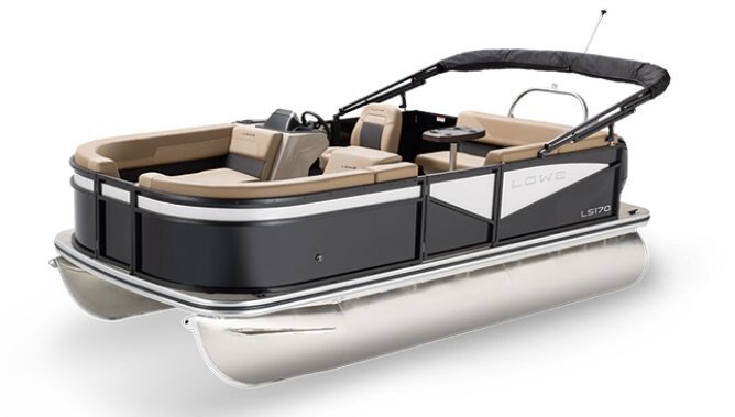 2026 Lowe Boats LS 170 Black Metallic Fence