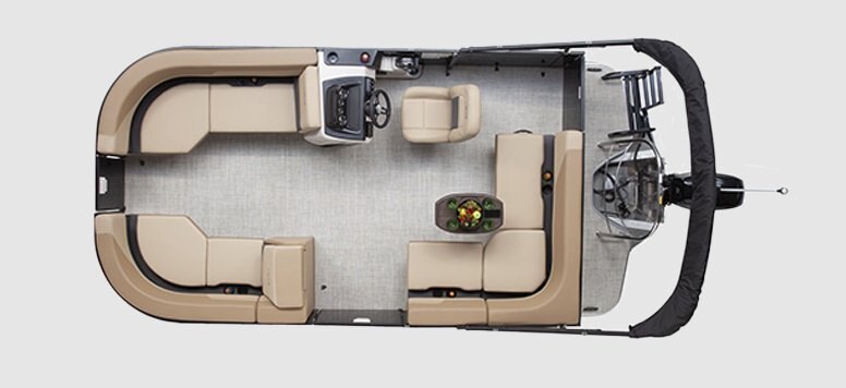 2026 Lowe Boats LS 170 Gray Upholstery w/Monochrome Accents