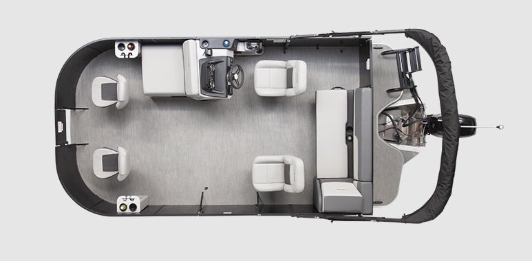 2026 Lowe Boats LF 172 Tan Upholstery with Monochrome Accents