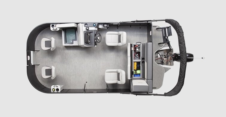 2026 Lowe Boats LF 172 Tan Upholstery with Monochrome Accents