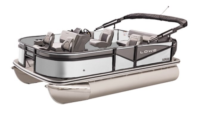 2026 Lowe Boats LF 172 White Metallic Fence