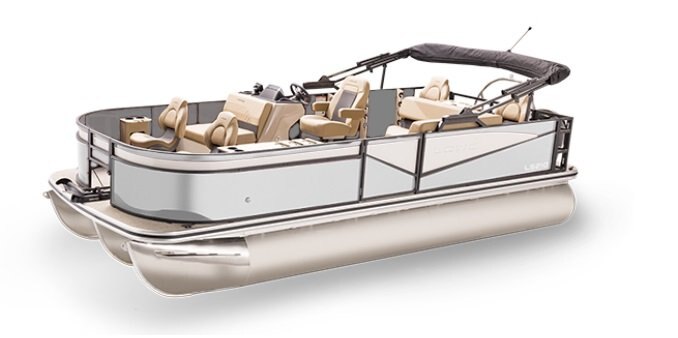 2026 Lowe Boats LF 214 White Metallic Fence