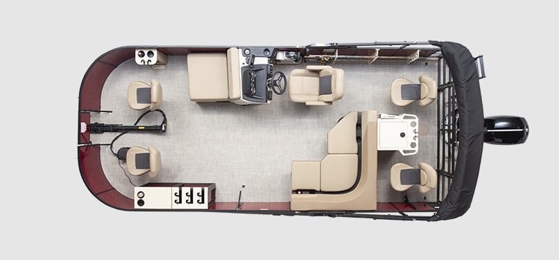 2026 Lowe Boats LF 214 Tan Upholstery with Monochrome Accents