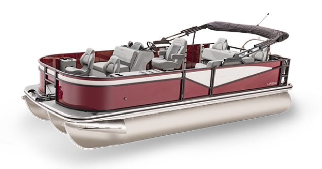 2026 Lowe Boats LF 214 Gray Upholstery with Monochrome Accents