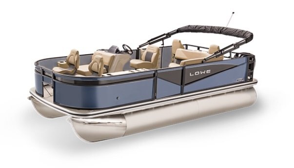2026 Lowe Boats LF 194 Indigo Blue Metallic Fence