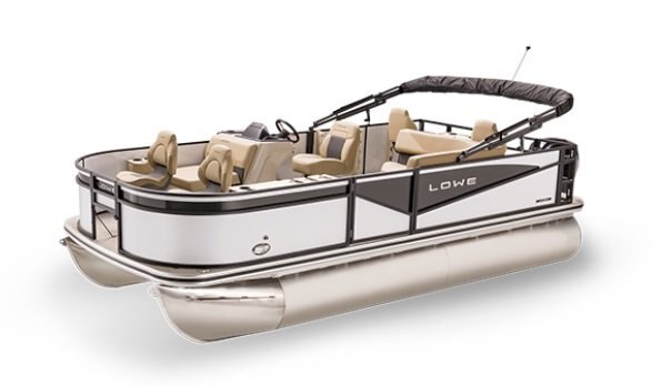 2026 Lowe Boats LF 194 White Metallic Fence