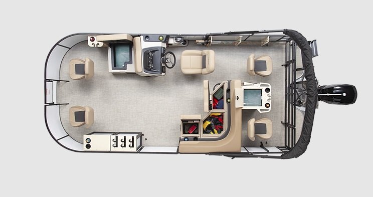 2026 Lowe Boats LF 194 White Metallic Fence